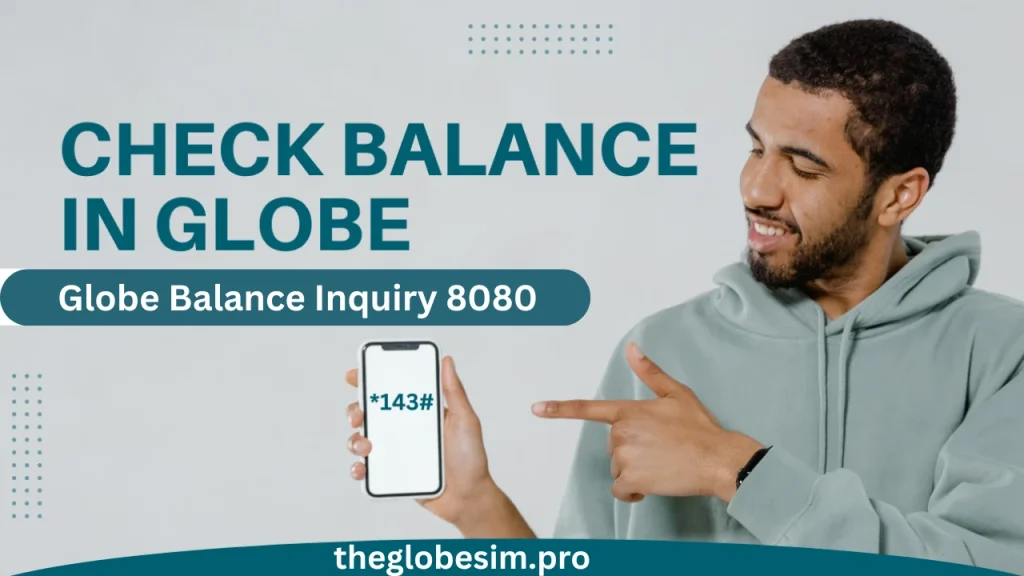 check balance in Globe